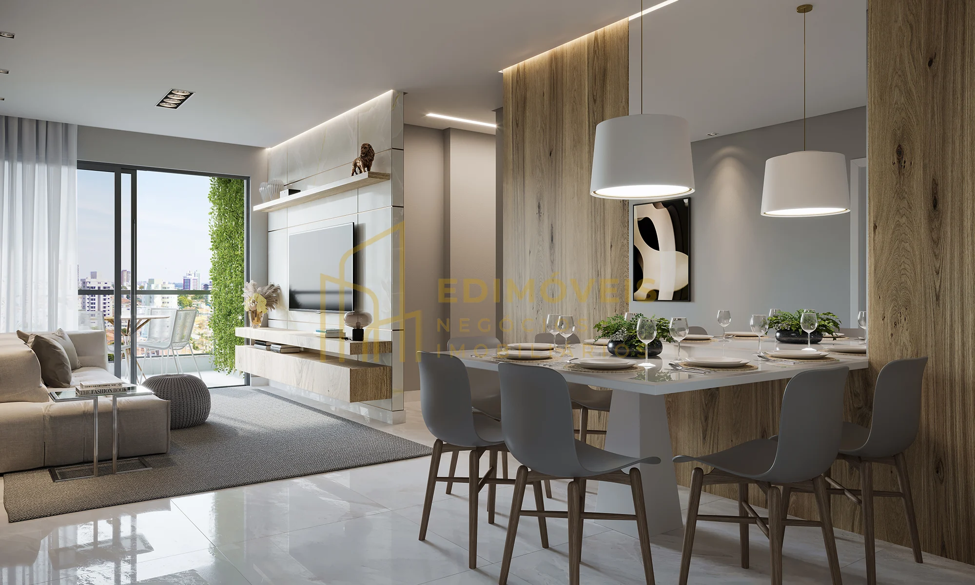 Imagem 1 de Apartamento com Garden no S BELLO — 2 Suítes e Conforto em Cada Detalhe