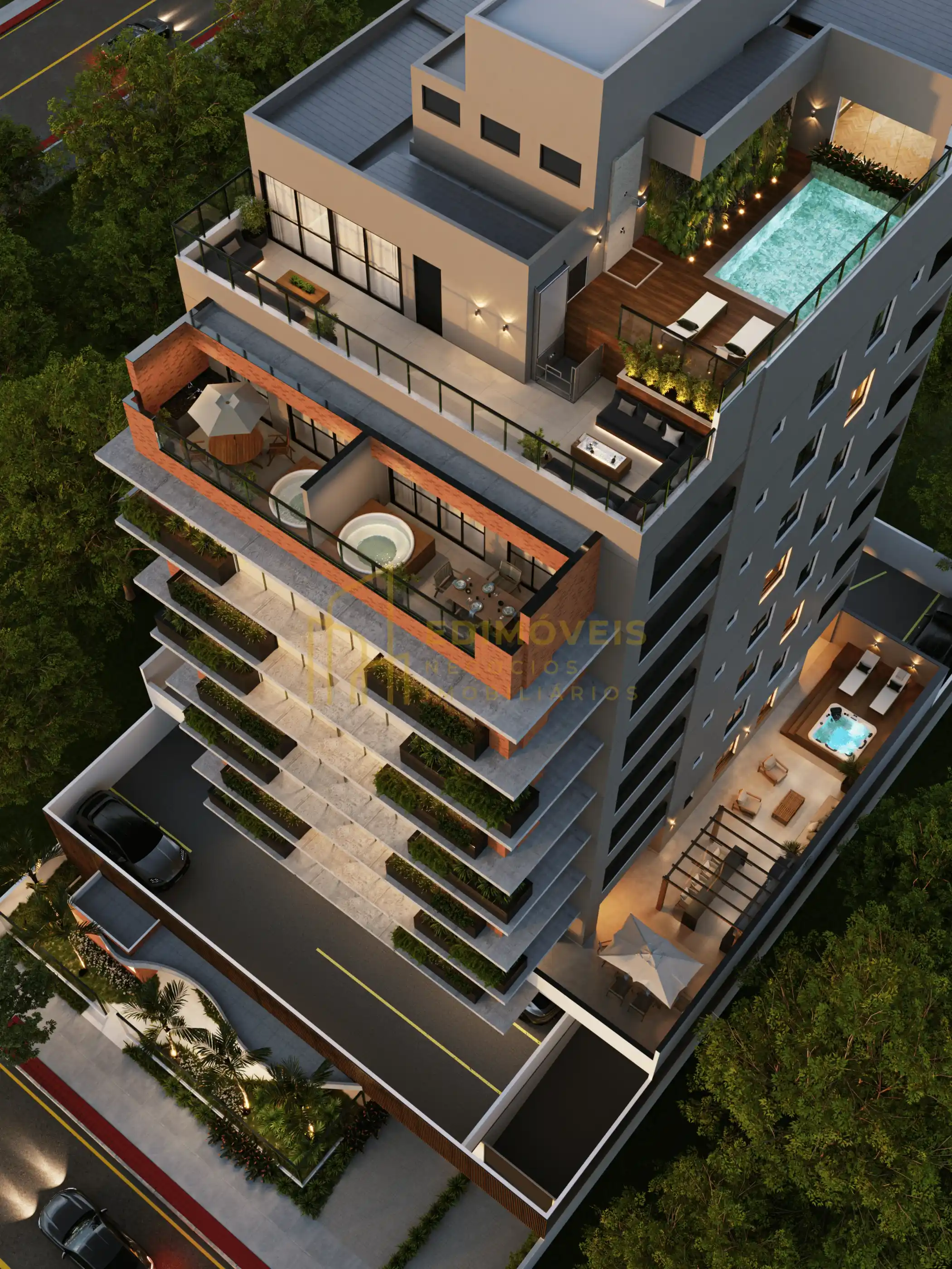 Imagem 1 de Aura Camburi – ULTIMA UNIDADE! Apartamento Sky Gardens com 134,34 m² - 4 suítes e 3 vagas