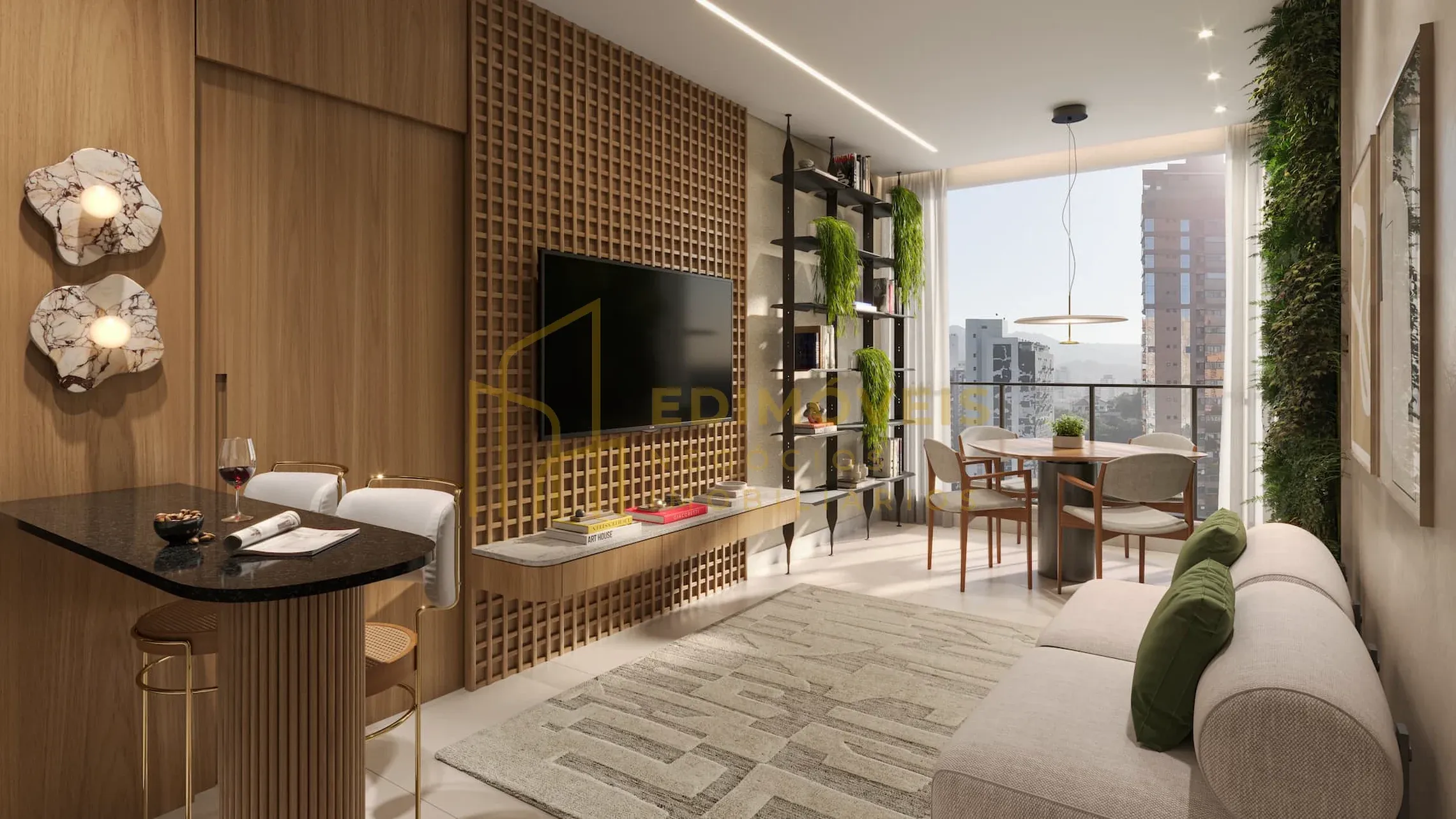Imagem 1 de Solara Residencial - 1 Quarto moderno na Praia do Suá- ideal para morar ou investir 