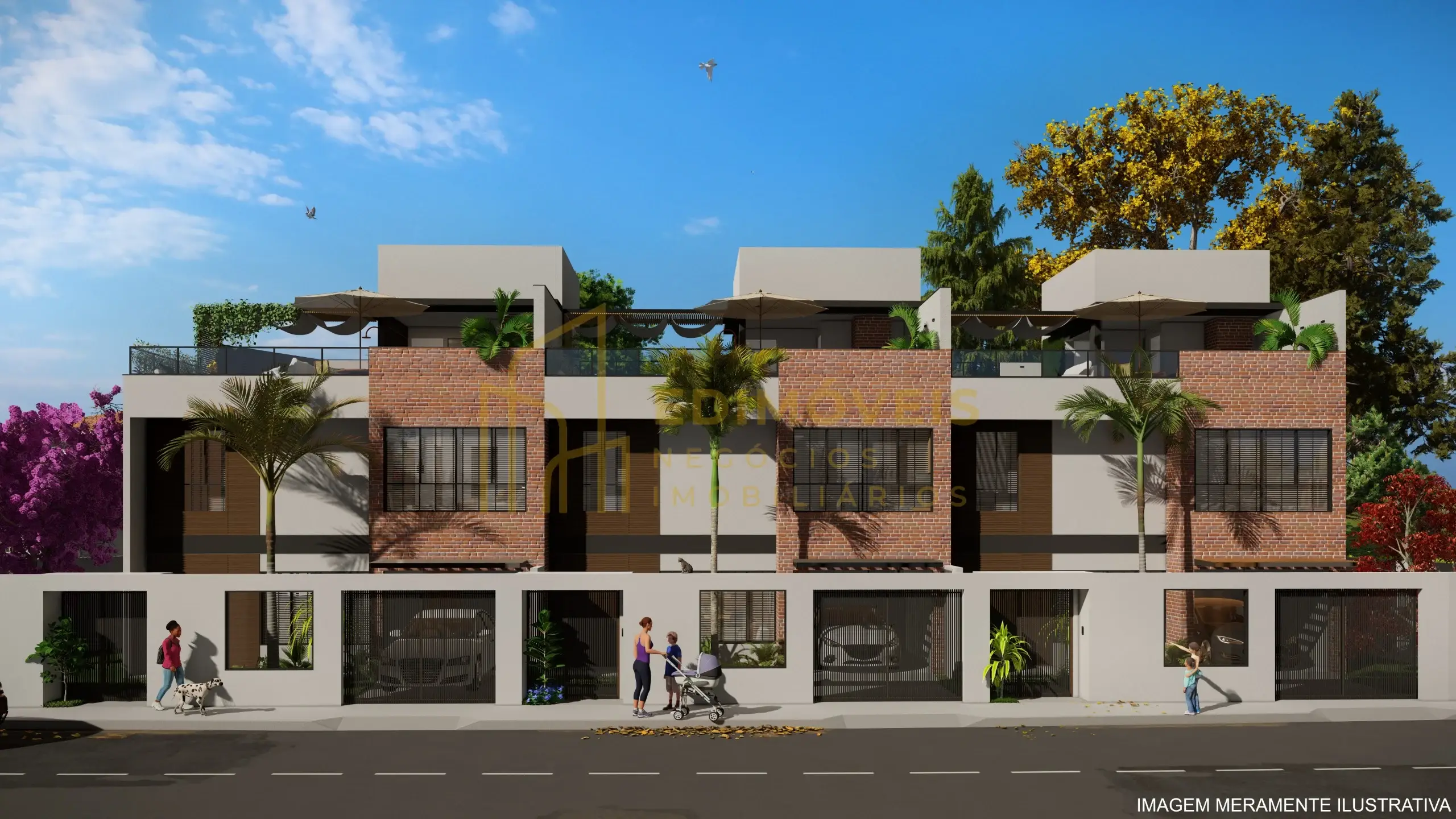 Imagem 1 de Lançamento em Morada – Lindas casas triplex c/3 Suites independentes e Lazer no Rooftop
