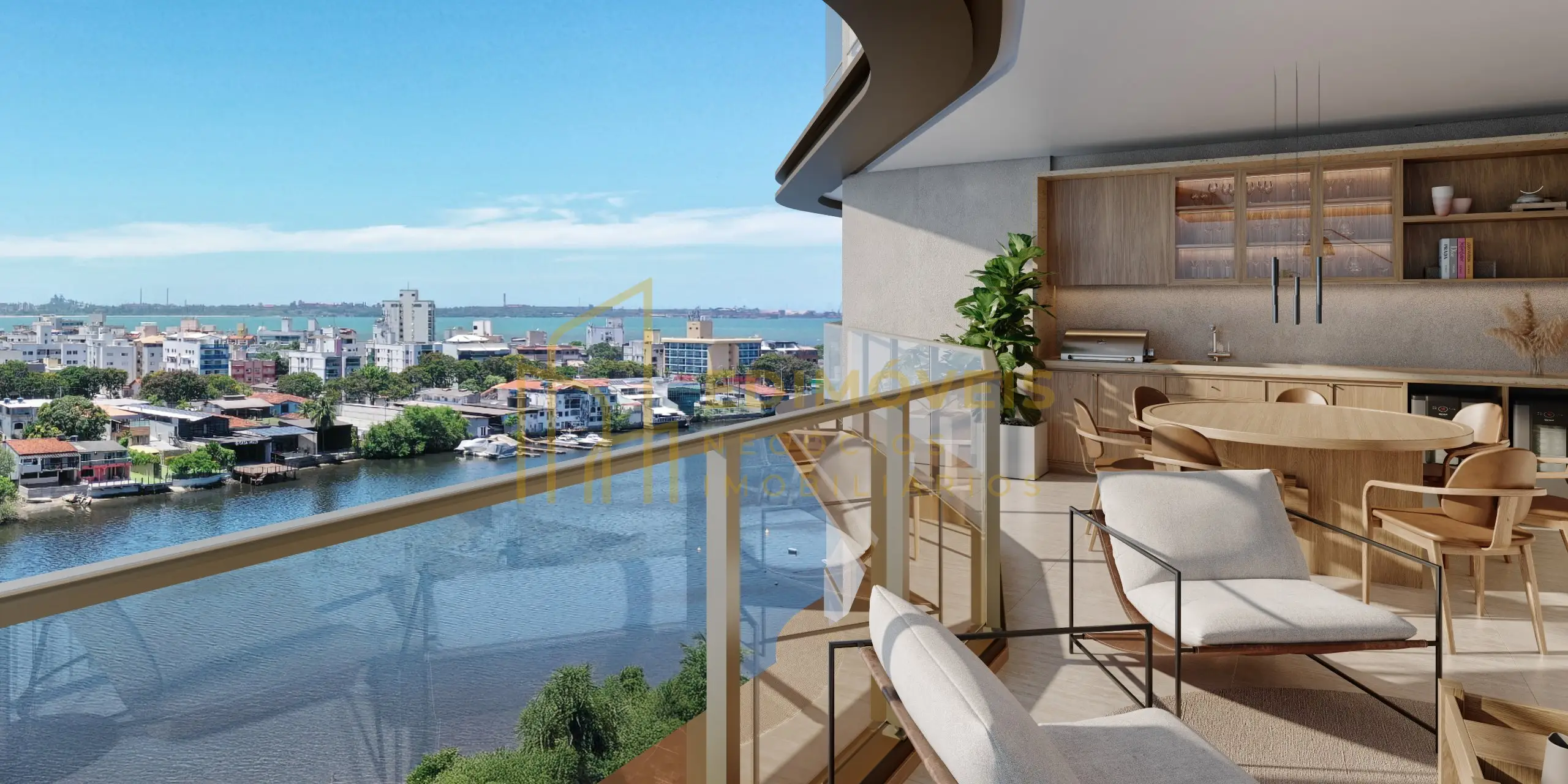 Imagem 1 de Casa Ilzze — Casa Suspensa: a última unidade do 7º andar com terraço próprio sobre o canal
