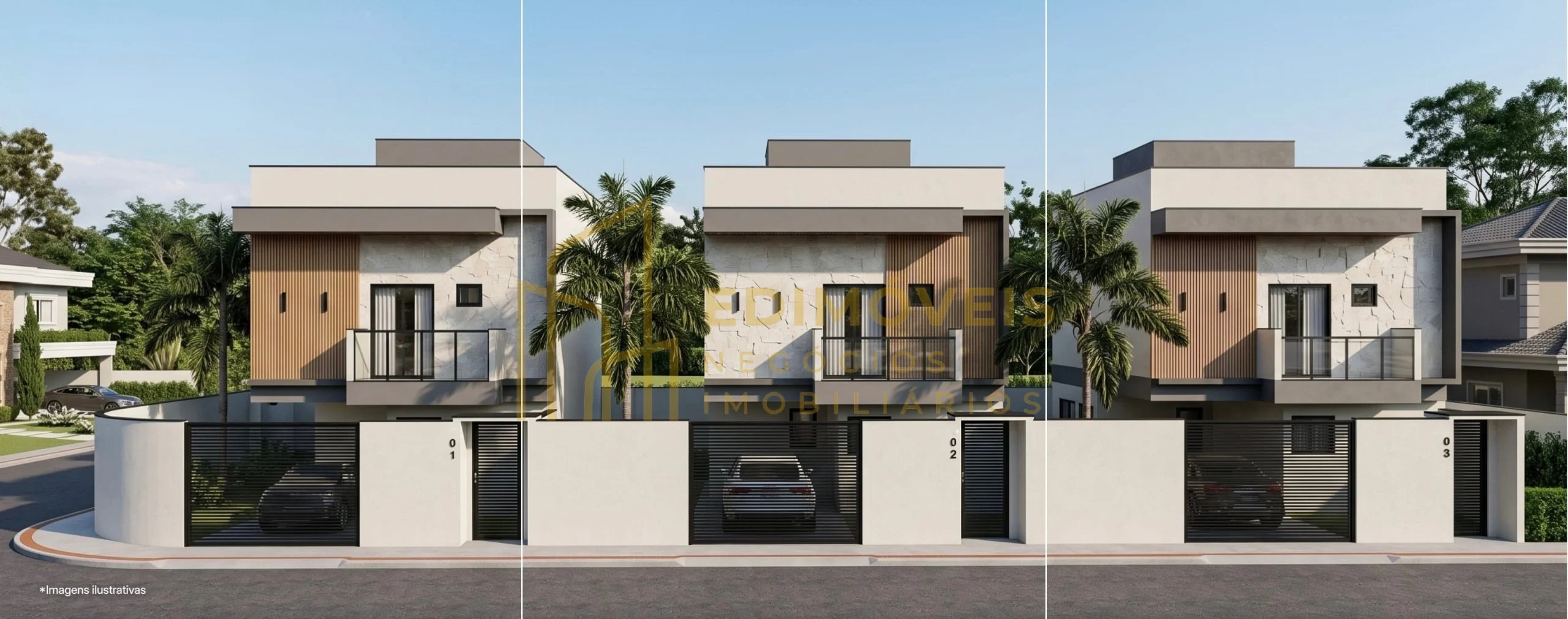 Imagem 1 de Casas duplex não geminadas em Morada de Laranjeiras: espaço, exclusividade e localização